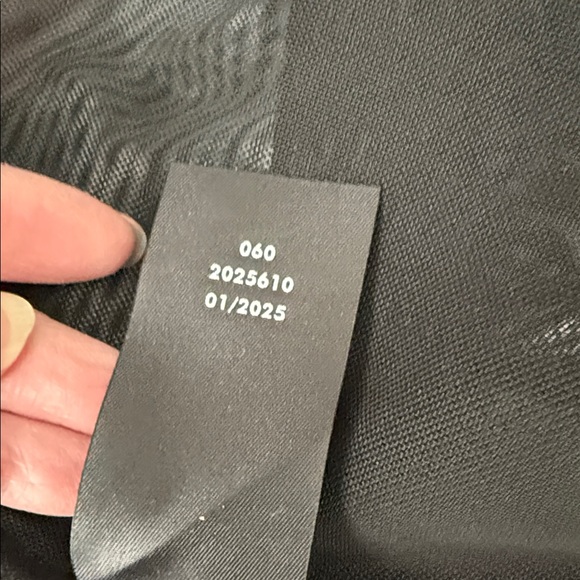 Ted Baker Black Top with Pink and Blue Floral Design - Picture 7 of 8